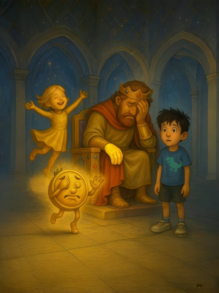 King Midas and the golden touch legend